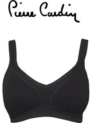 Pierre Cardin 7000 Belda Siyah Pamuklu Toparlayıcı Sütyen Konforlu Tasarım ve Gün Boyu Destek