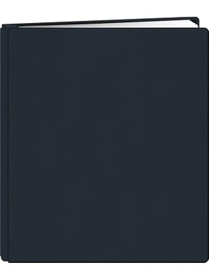 Nacario Albums 20 Sayfa Aile Hazineleri Deluxe Gece Yarısı Mavisi Kumaş Kapak Karalama Defteri 8,5 x 11-Inç Sayfalar Için, Mavi, Beyaz, 29,2 x 25,1 x 3,5 cm