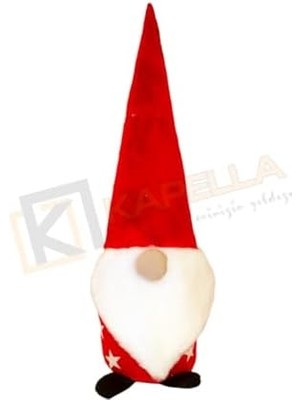 Nacario Yılbaşı Noel Baba Dekoratif Biblo Kırmızı Yıldız