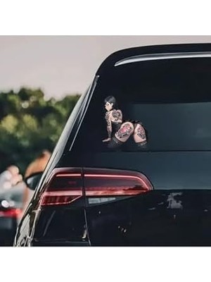 Nacario Kız Laptop,araba, Motor Sticker