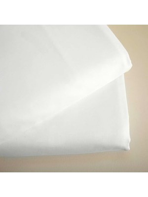 Nacario Edeline Düz Çarşaf 240X260 Cm, Ekru