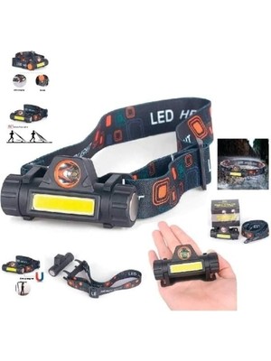 Mestore High Power Kafa Lambası Su Geçirmez Şarjlı - 9996675941469