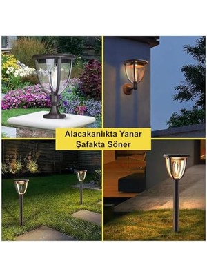 Nacario Güneş Enerjili LED Aydınlatma 2 ADET/GT-SL21