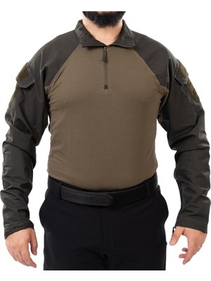 Ballistic Defence | WARDEN Taktikal 1.0 Combat Tişört - HAKİ