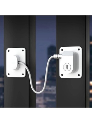 Epilons Beyaz Plaka Halatlı Emniyet Kilidi