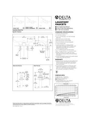 Nacario 2529LF-LGHDF, 8,7 x 33 x 8,7 Cm, Krom