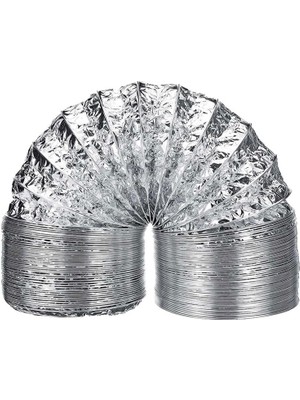 Nacario Telli Kopmayan Davlumbaz Baca Flexible Aspiratör Borusu 150 cm