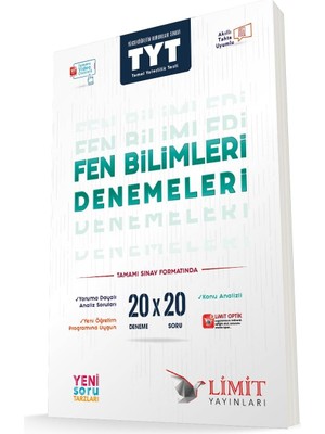 Nacario 2021 Tyt Fen Bilimleri 20X20 Denemeleri