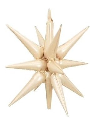 Nacario Krem Kutup Yıldızı Folyo Balon 27 Inç 60 cm