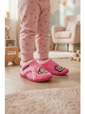 Gezer Çocuk Kışlık Pvc Rahat Taban Tek Cırt Cırtlı Ayarlanabilir Kemer Ev Okul Kreş Panduf Aya