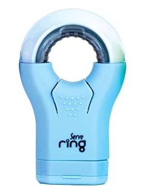 Nacario Ring Silgili Kalemtras Gok Mavi Tekli