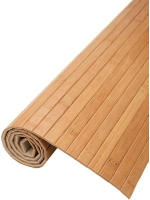 Nacario Kaydırmaz Tabanlı Bambu Banyo Paspası – 70X45 cm Doğal Ahşap Bambu Mat, Suya Dayanıklı, Kaymaz Paspas, Dekoratif ve Hijyenik Zemin Kaplama