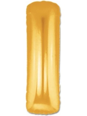 Tahtakale Altın Sarısı Folyo I Harfi Balon 1 Metre