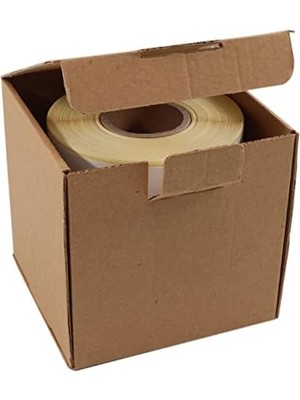 Nacario Eko Termal Etiket 50MM x 50MM Ruloda 500 Adet 40MM Çapında Direk Termal Transfer Etiketi