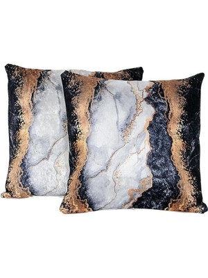 Nacario Çeyiz Diyarı Lava Life 2 Li Kadife Kırlent Kılıfı CD457012