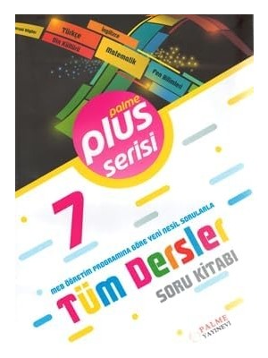 Nacario 7. Sınıf Plus Serisi Tüm Dersler Soru Kitabı