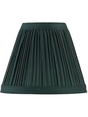 Nacario Aspen 33123-2, Avize Pileli Klipsli Yeşil Gölge, 7,62 cm Üst x 15,24 cm Alt x 12,7 cm Eğim, 2'li Set