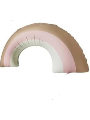 Nacario Retro Gökkuşağı Folyo Balon Büyük Boy Pembe