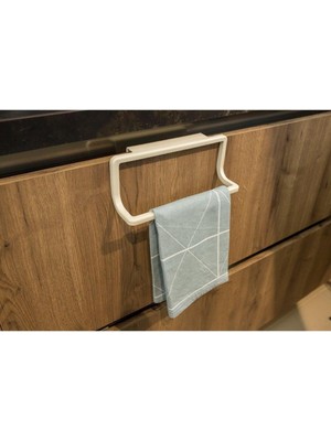 Nacario Mutfak Banyo Havlu Askısı-Bej