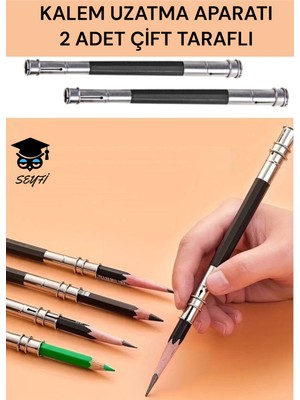 Seyfi Kırtasiye Kalem Uzatma Aparatı 2 Adet Çift Taraflı