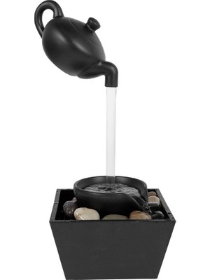 Die Grup Şelale Demlik Dekoratif Süs Havuzu Elektirikli - Ledli (4887)