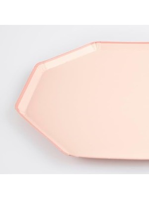 Nacario - Ballet Slipper Pink Plates - Ballet Rengi Tabaklar (M) (X8)