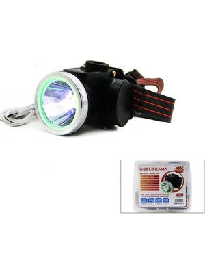 My Best Store Şarjlı 60W Kafa Lambası Fener USB - Type-C Dijital 3-Kademe Işık Ayarı - Flaşör 2400MAH (4887)