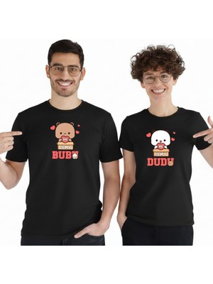 Etoile Studio Bubu Dudu Sh Is My Sevgili Tişörtü ve Sweatshirt | Sevgililer Günü Hediyesi | Unisex Oversize Çift Kombini