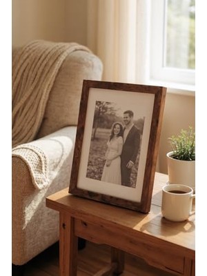 Nacario Ahşap Resim Çerçevesi 4'lü Set Halinde 15 x 20 cm Boyutunda