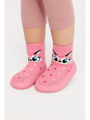 Minissa Baby Kids Çarık Çorap Kaymaz Taban Bebek Çocuk Patiği
