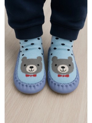 Minissa Baby Kids Çarık Çorap Kaymaz Taban Bebek Çocuk Patiği