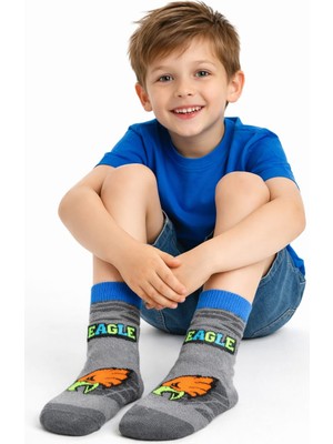 Gigi Giyim Kartal Figürlü Erkek Soket Çorap