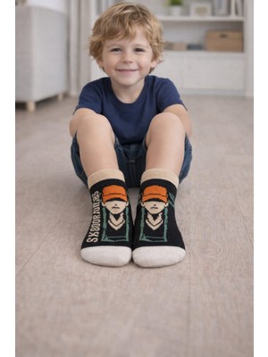 Gigi Giyim Şapka Karakterli Erkek Çocuk Soket Çorap