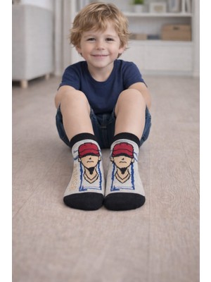 Gigi Giyim Şapka Karakterli Erkek Çocuk Soket Çorap