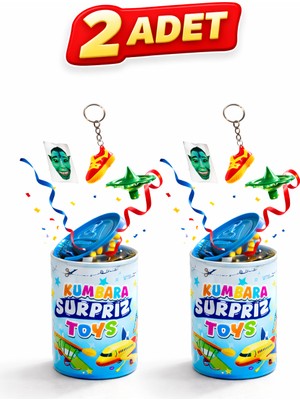 GezegenX Kumbara, Sürpriz Hediyeli Çocuk Kumbarası, 23 Nisan Hediyesi, Karne Hediyesi 2'li Kumbara, Bayram Hediyesi
