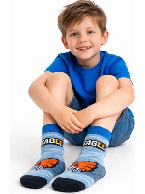 Gigi Giyim Kartal Figürlü Erkek Soket Çorap