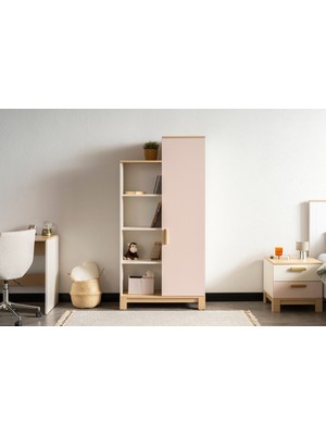 Özgürce Renkli ve Şık Kitaplık, Ev Dekorasyonunu Tamamlayan Mükemmel Seçenek