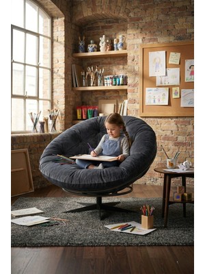 AVYNA Ravenna™ 360° Derece Döner Mekanizmalı Berjer | Üst Segment Modern Koltuk