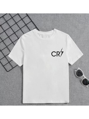 Aesco Erkek Çocuk Baskılı T-Shirt - Beyaz