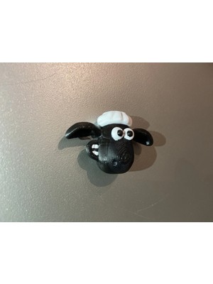 ADA 3D Shaun The Sheep Koyun Çizgi Film Karakteri Eğlenceli Buzdolabı Magneti