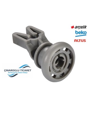 Çınaroğlu Ticaret Beko BKY-3513 C P Bulaşık Makinesi Üst Sepet Ray Tekerlek  - 1 Adet Dayanıklı Plastik