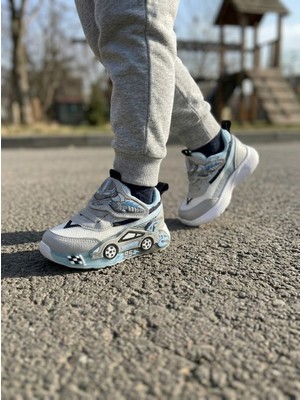 Foopi Racer Işıklı Cırtlı Işıklı Erkek Spor 22-25