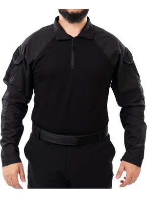 Ballistic Defence | AEGEAN TAC 1.0 Combat Tişört - SİYAH