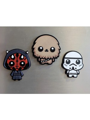 ADA 3D Mandalorian Boba Fett Jabba The Hutt C3PO Robot Figürlü Buzdolabı Magneti