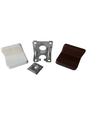 Ennalbur Beyaz Dolap Askı Elemanı L Tipi