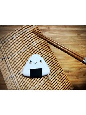 ADA 3D Japon Mutfağı Sevimli Onigiri Pirinç Topu Sushi Figürlü Buzdolabı Magneti