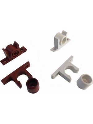 Ennalbur Plastik Beyaz Sineklik Çıtçıtı (Adet)