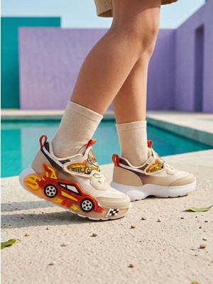 Foopi Racer Işıklı Cırtlı Işıklı Erkek Spor 22-25