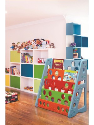 Özgürce Renkli Çocuk Kitaplık, Oyun Odası ve Kreş Için Düzenleyici