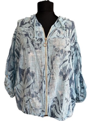 Phuti %100 Coton Desenli Ceket